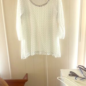 Beautiful lace tunic